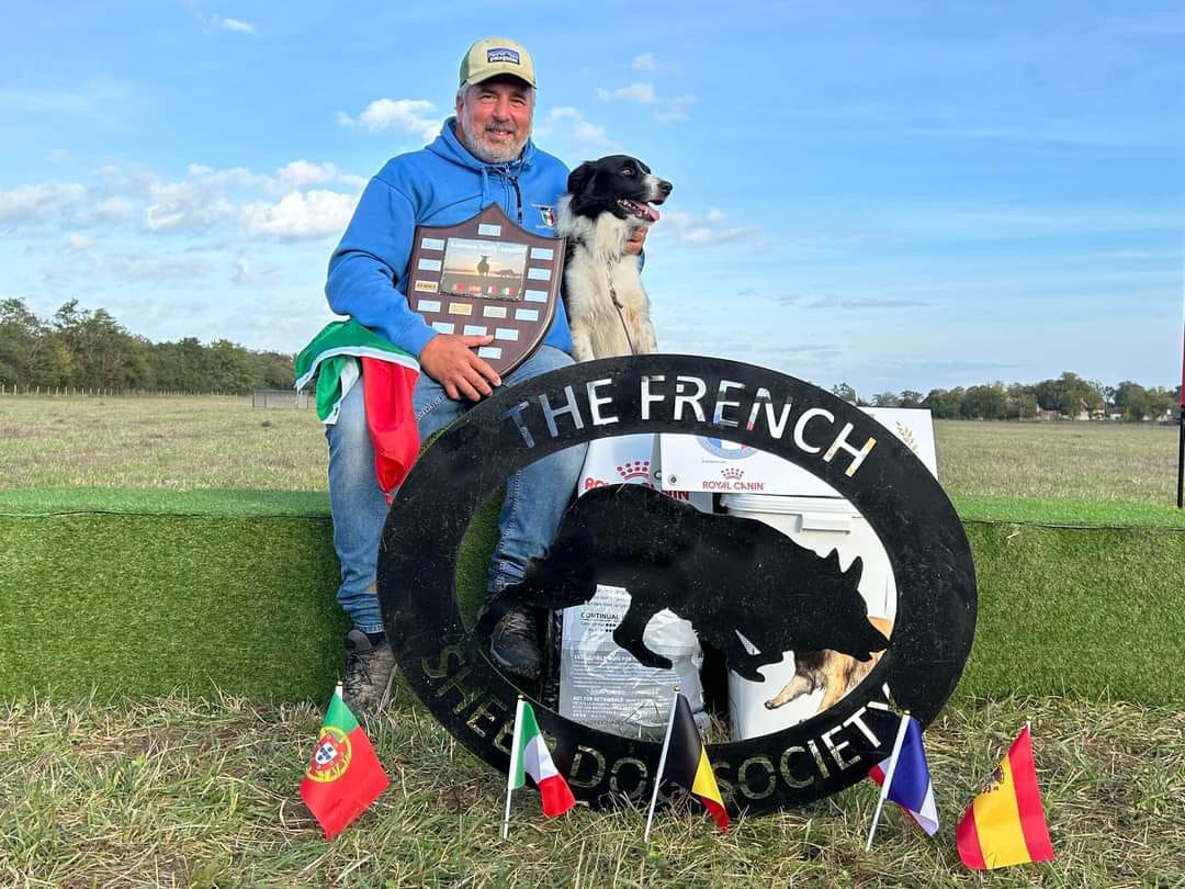 Felicitaciones a Luca Fini, campeón del Mediterranean Sheepdog Championship
